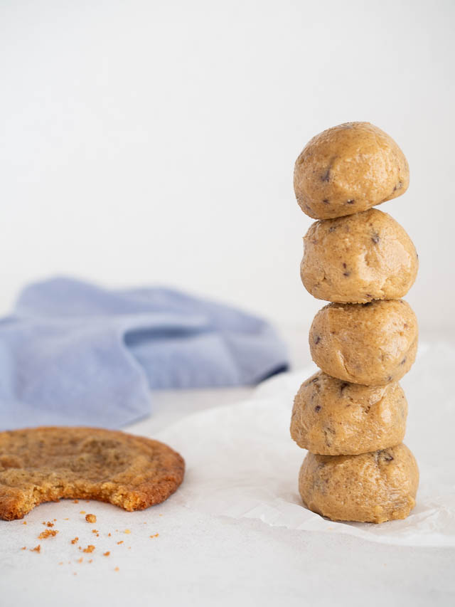 Cookies med chokolade