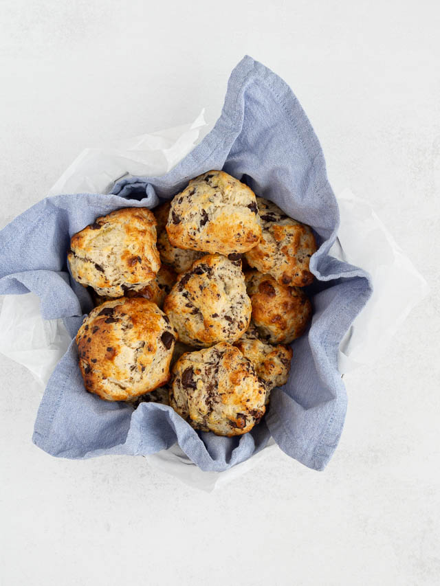 Opskrift Scones med chokolade